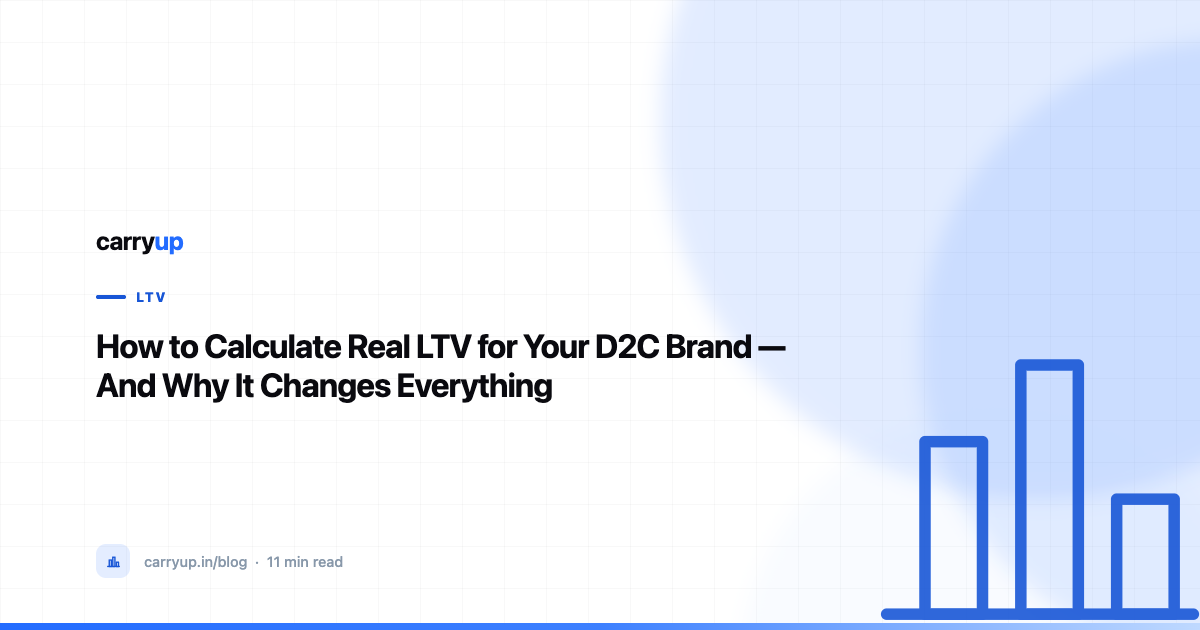 How to Calculate Real LTV for Your D2C Brand — And Why It Changes Everything