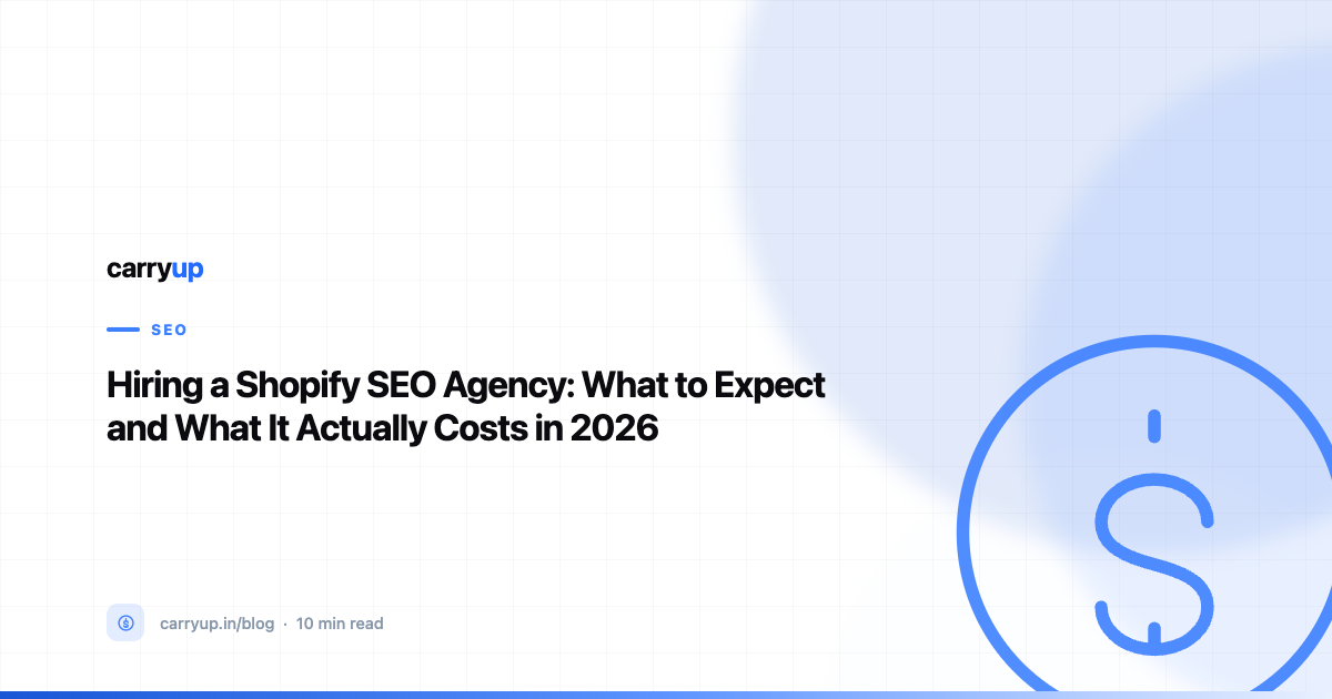 Hiring a Shopify SEO Agency: What to Expect and What It Actually Costs in 2026