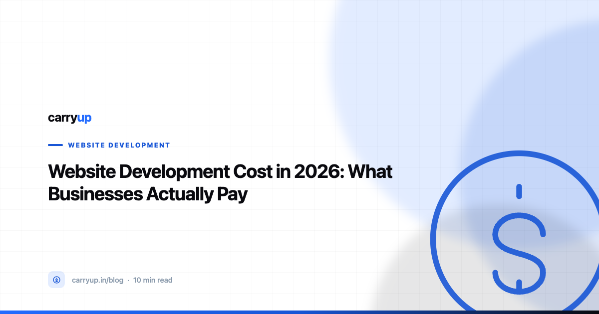 Website Development Cost in 2026: What Businesses Actually Pay